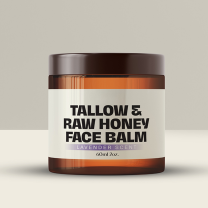 Baume naturel au suif et au miel