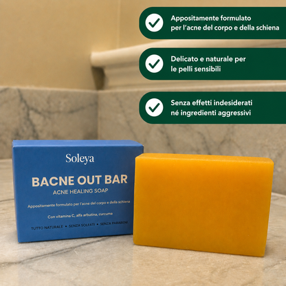 Sapone anti-acne Soleya - benefici