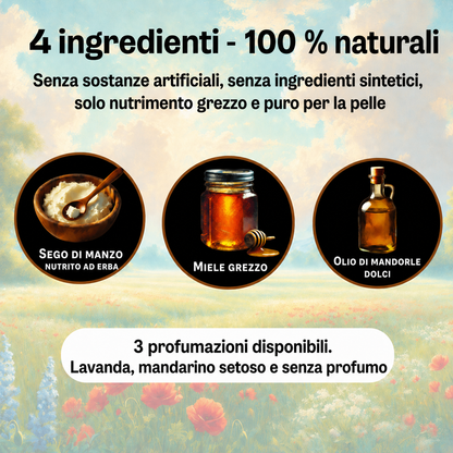 4 ingredienti 100% naturali