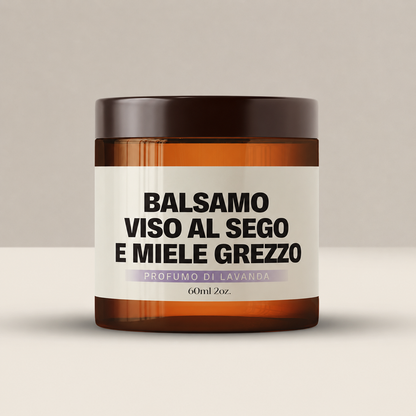Balsamo viso al sego e miele grezzo