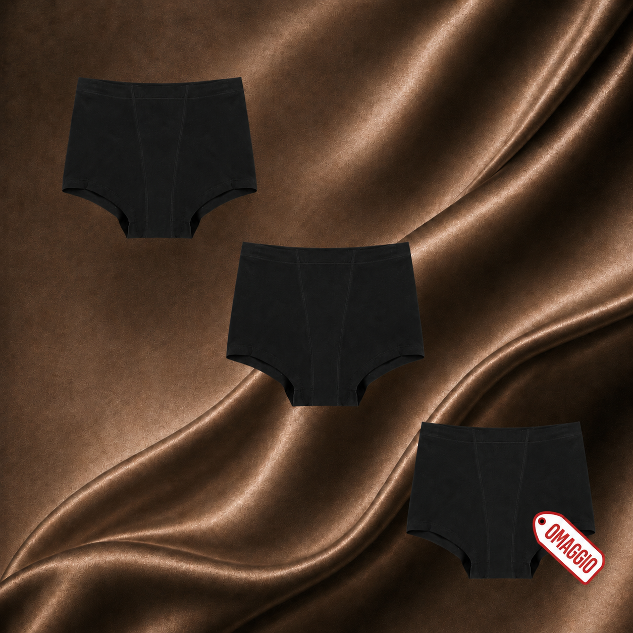 Boxer nero 2+1 in omaggio